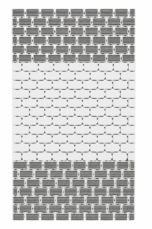 Spa Quick-Dry Shower Mat — Gray