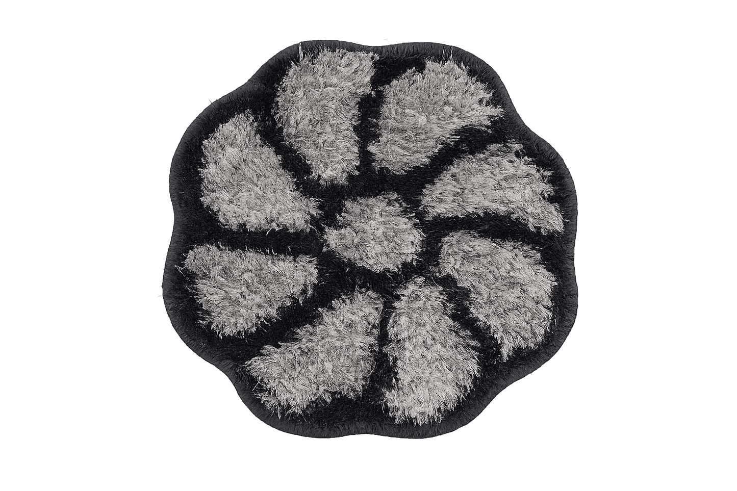 Floral Shaggy Area Rug