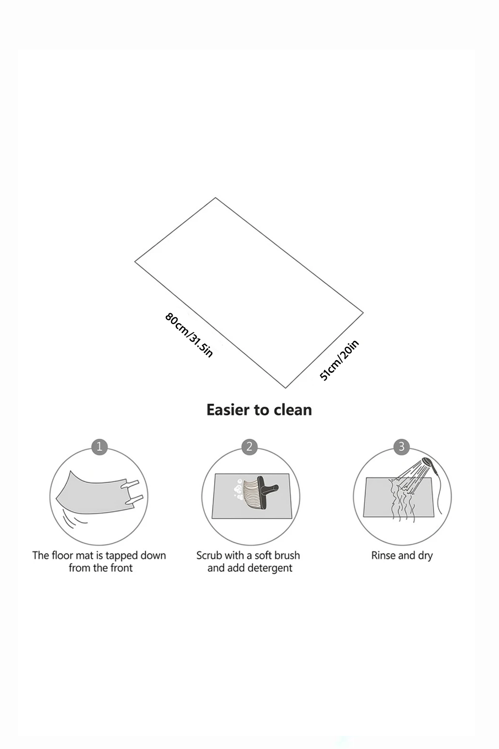 Soft Plush Doormat