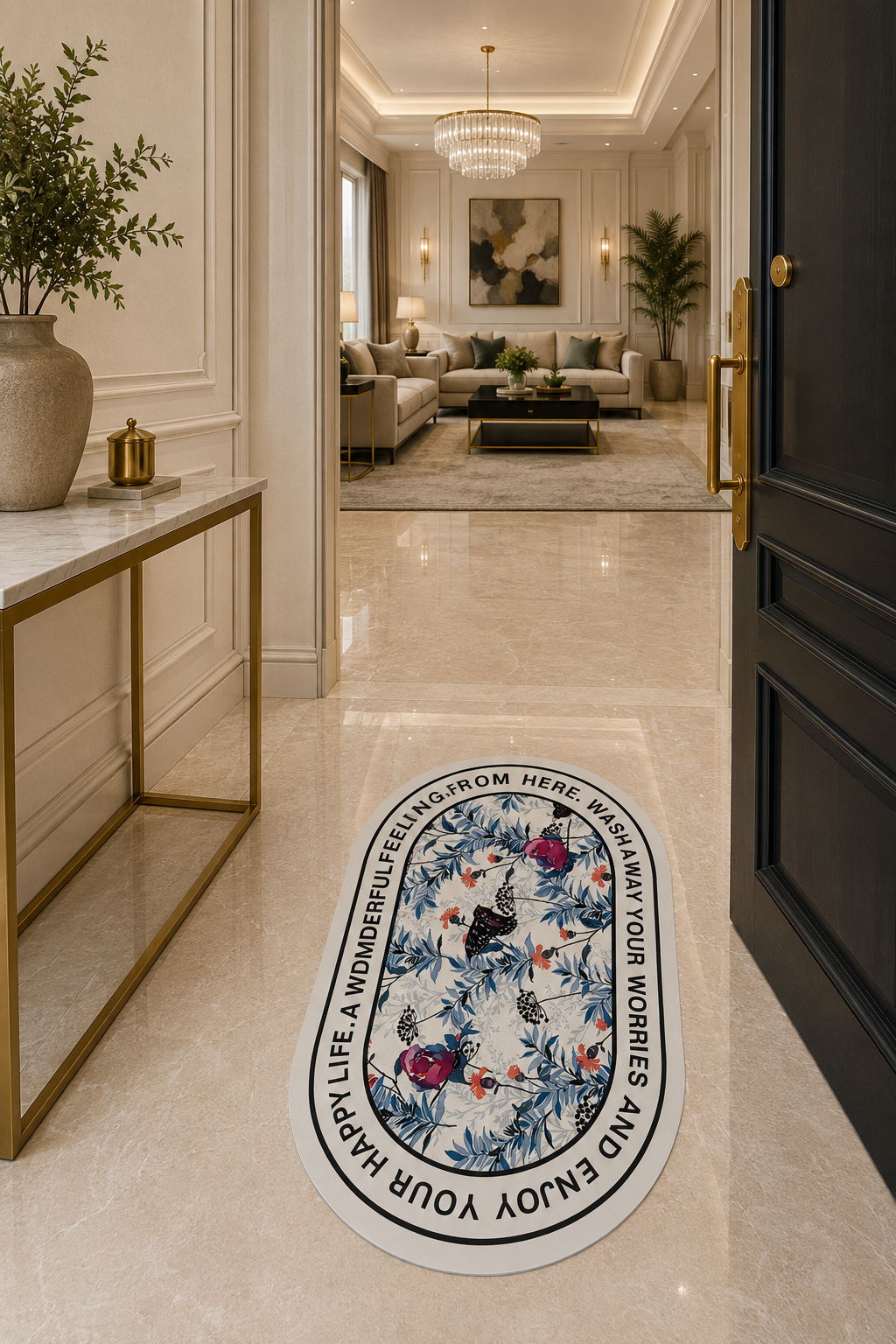 Butterfly Welcome Doormat