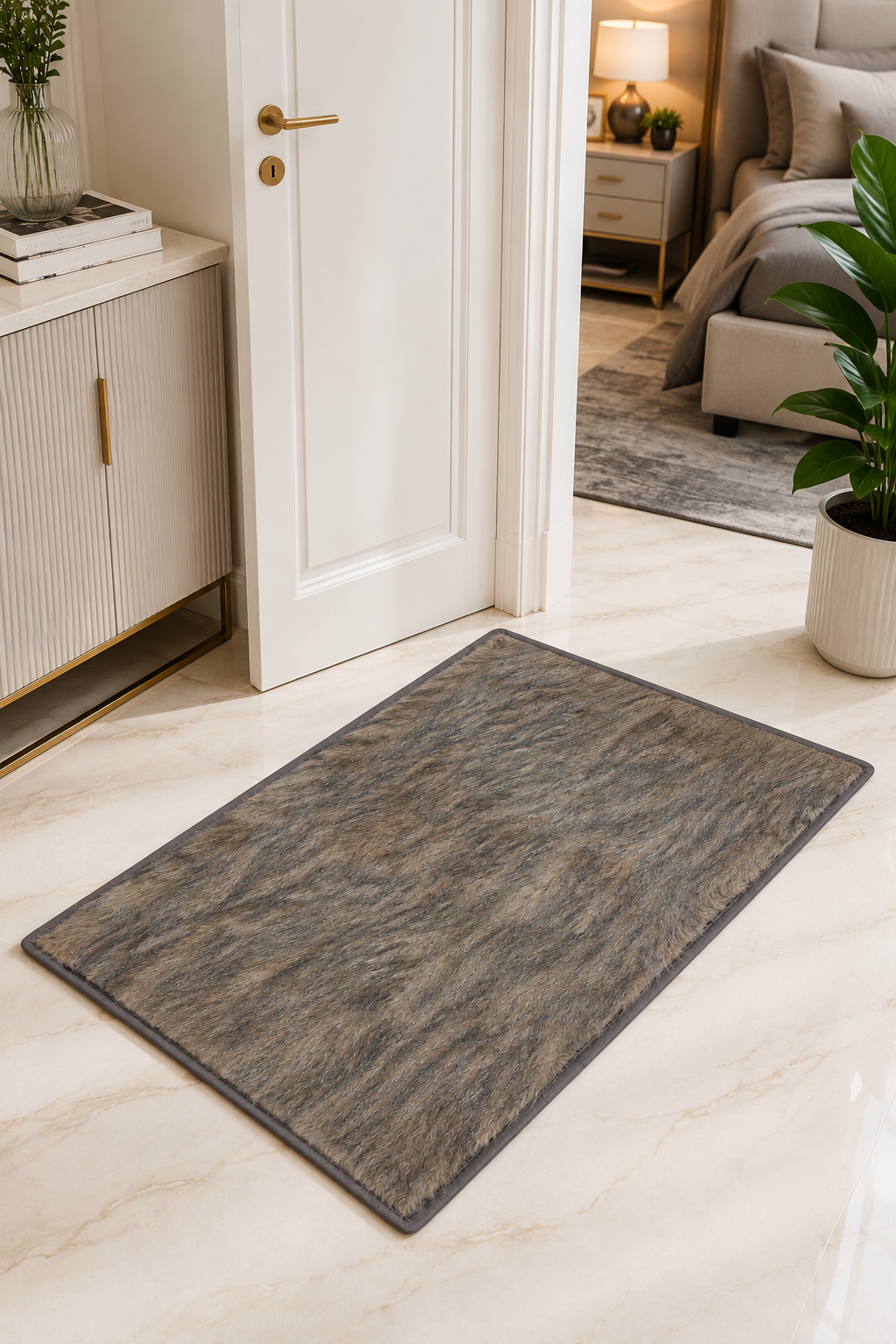 Faux Fur Floor Mat