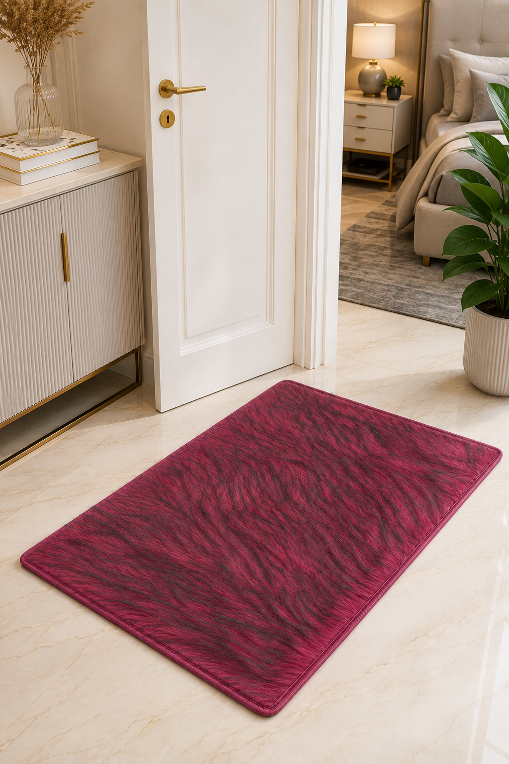 Faux Fur Floor Mat