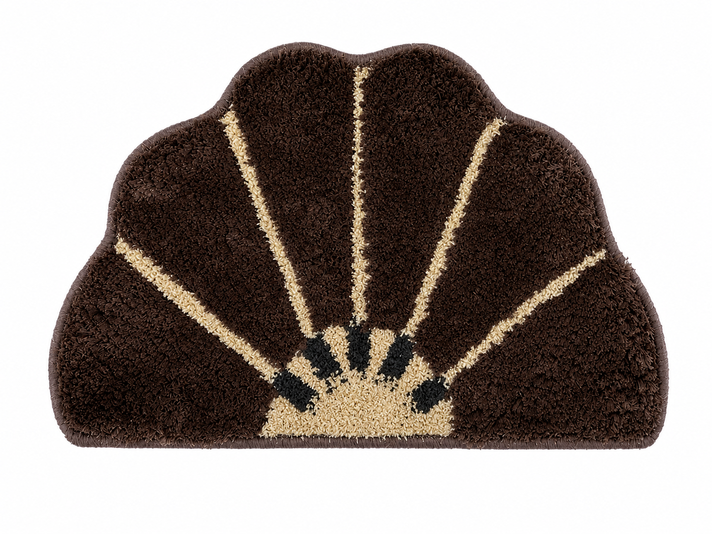 Half Moon Plush Doormat