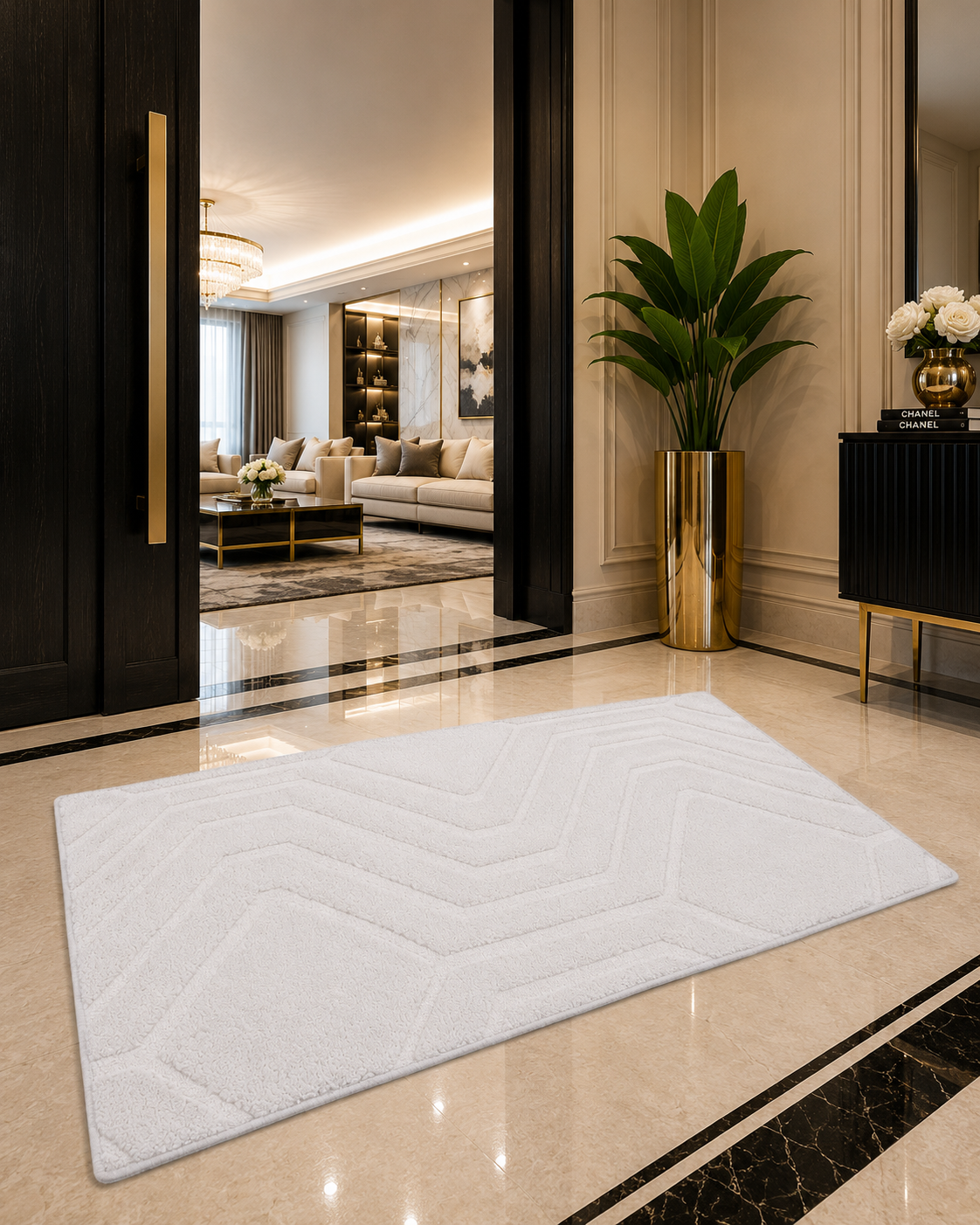 Geometric Indoor Doormat